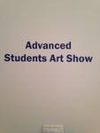 Advanced Student Art Show entrance