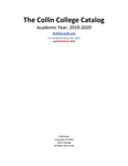 2019-2020 by Collin College