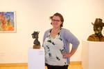 Erika McIlnay, Rebirth of the Disposable, Bronze, Oak