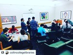 Frisco Campus Makerspace Game Night in cooperation with the American Library Association's International Games Week. Moderated by Doc's Comics & Games- 2017 Instagram Post