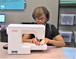 Student at our Sewing Workshop- March 2019