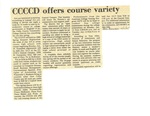 CCCCD offers course variety