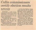 33-Collin commissioners certify