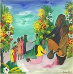Untitled Painting 158 by LaFortune Felix