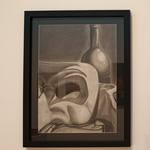 Daryl Despault, Behind the Mask, Charcoal