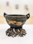 Celtic Cat Cauldron by Jose Ojeda Jr.